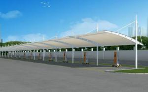 岐山县膜结构停车棚