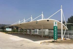 岐山县膜结构停车棚